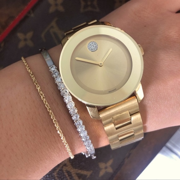 COPY - Movado Bold Women’s Watch Swarovski Crystal - Picture 2 of 5